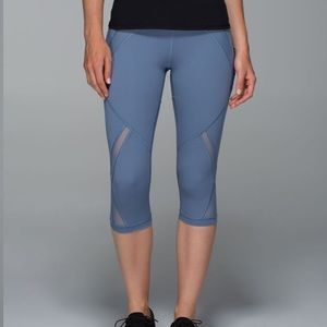 Lululemon Cool To Street Crop - Blue Denim